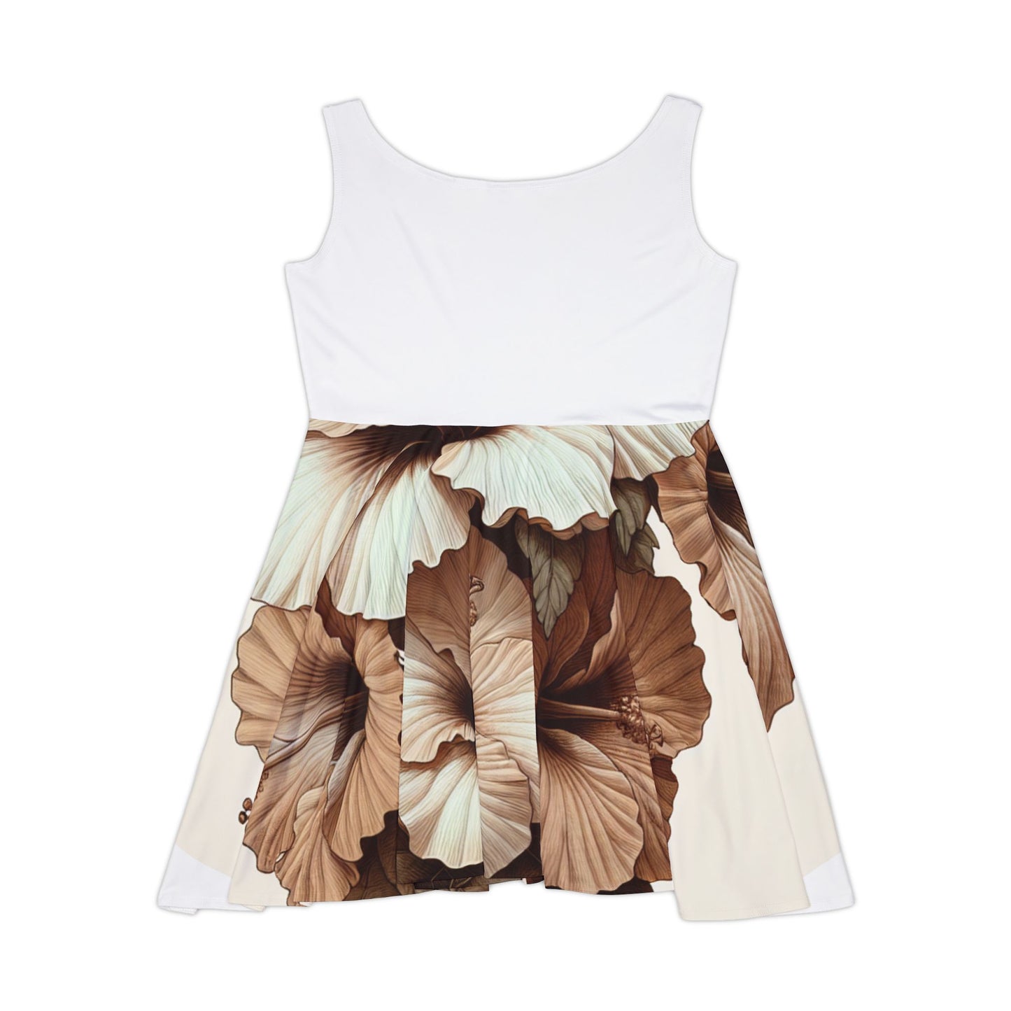 Bohemian Floral Women's Skater Dress - Perfect for Summer Parties & Casual Outings