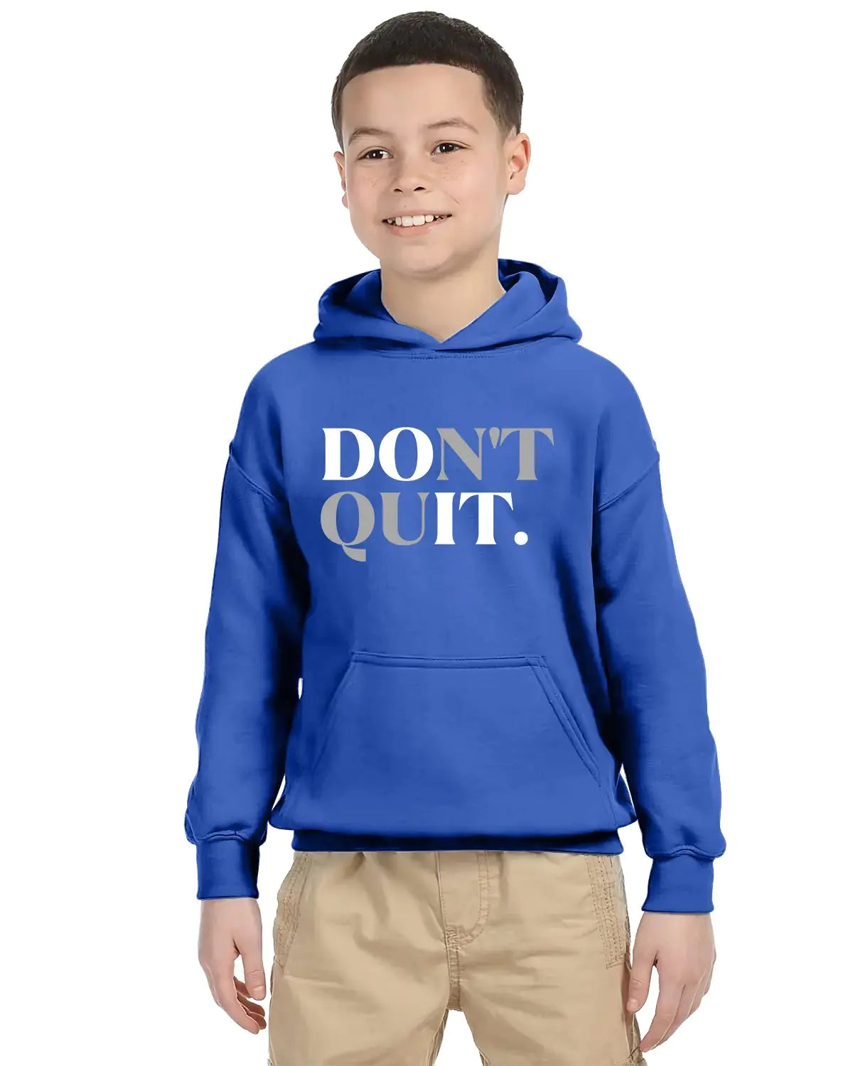 Don't Quit Unisex Youth Hoodie