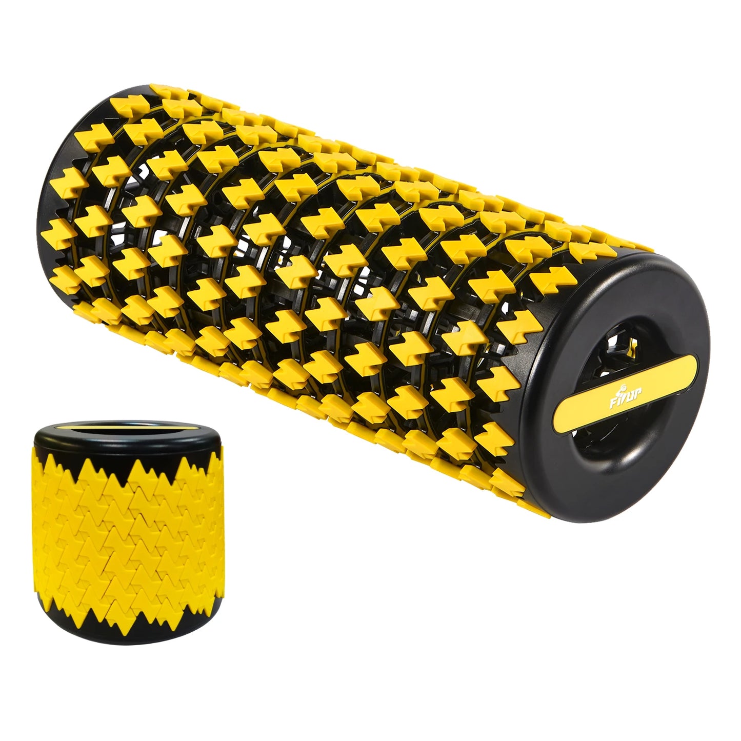 Retractable Foam Roller Massager – Yoga Block & Back Roller for Muscle Therapy, Pilates, and Fitness