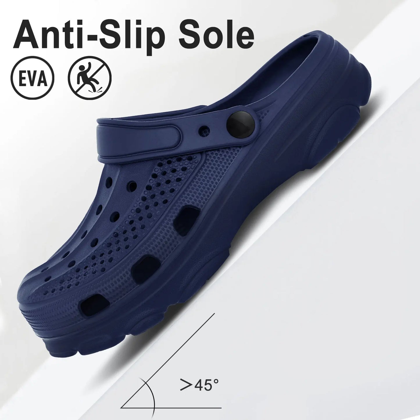 Pallene Men’s Lightweight EVA Clogs – Versatile Garden, Beach & Casual Slip-On Shoes