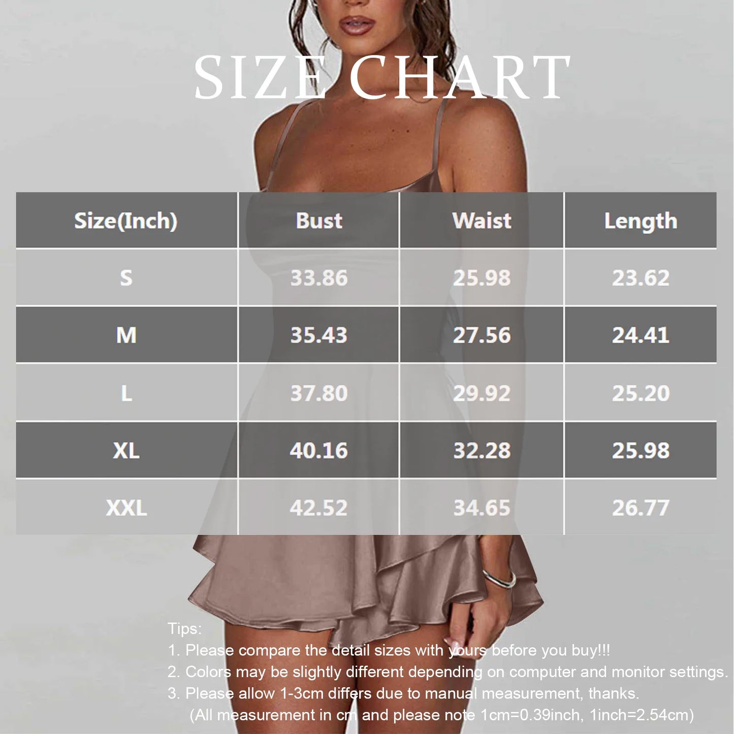 Women’s Satin Backless Mini Dress – Cowl Neck, Spaghetti Straps, Slim Fit Party Dress