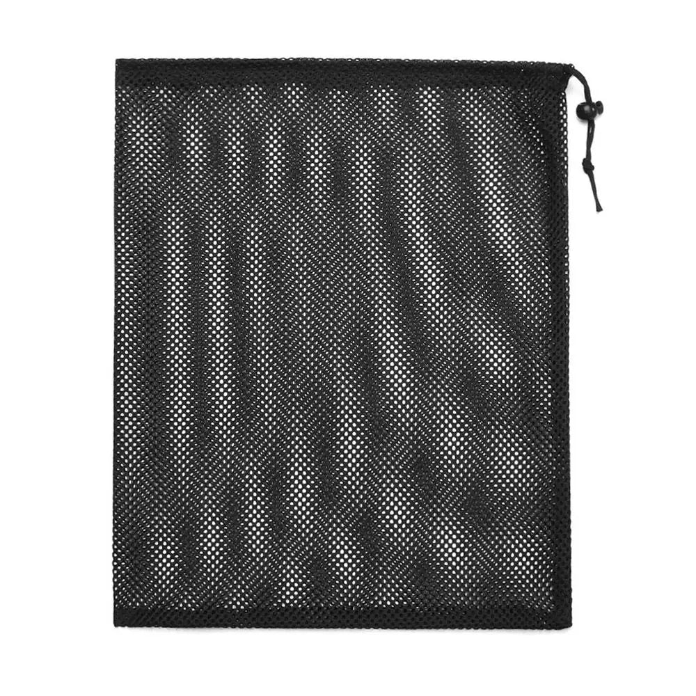 Durable Nylon Mesh Drawstring Storage Pouch – Versatile Bag for Home, Outdoor, Travel, and Laundry