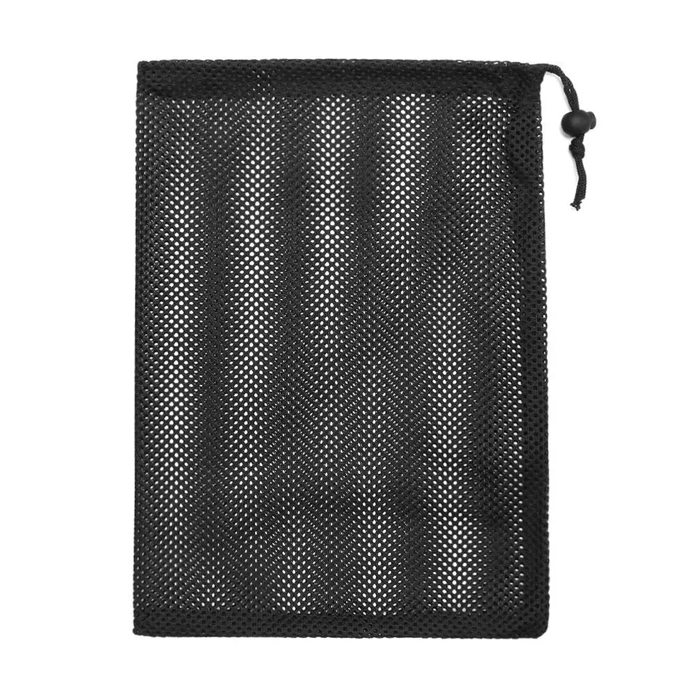Durable Nylon Mesh Drawstring Storage Pouch – Versatile Bag for Home, Outdoor, Travel, and Laundry