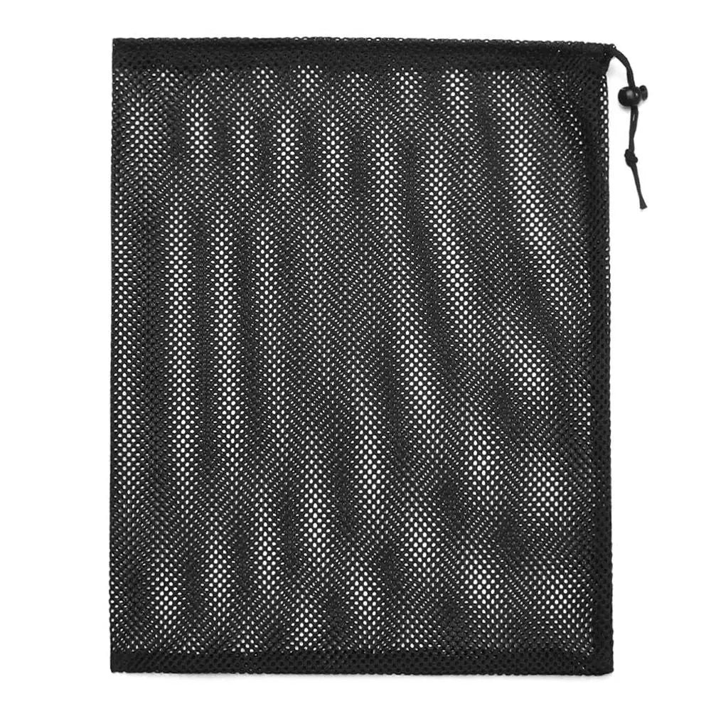 Durable Nylon Mesh Drawstring Storage Pouch – Versatile Bag for Home, Outdoor, Travel, and Laundry
