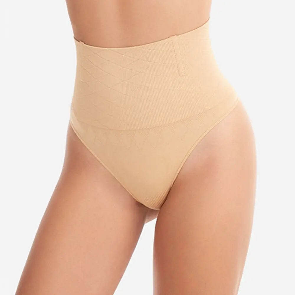 High-Waist Thong Shaper for Women – Tummy Control, Butt Lifting Seamless Panties