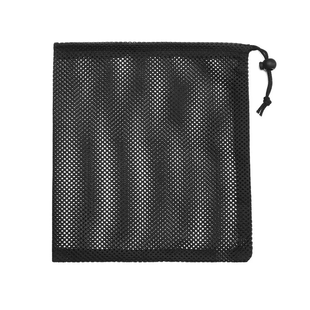 Durable Nylon Mesh Drawstring Storage Pouch – Versatile Bag for Home, Outdoor, Travel, and Laundry