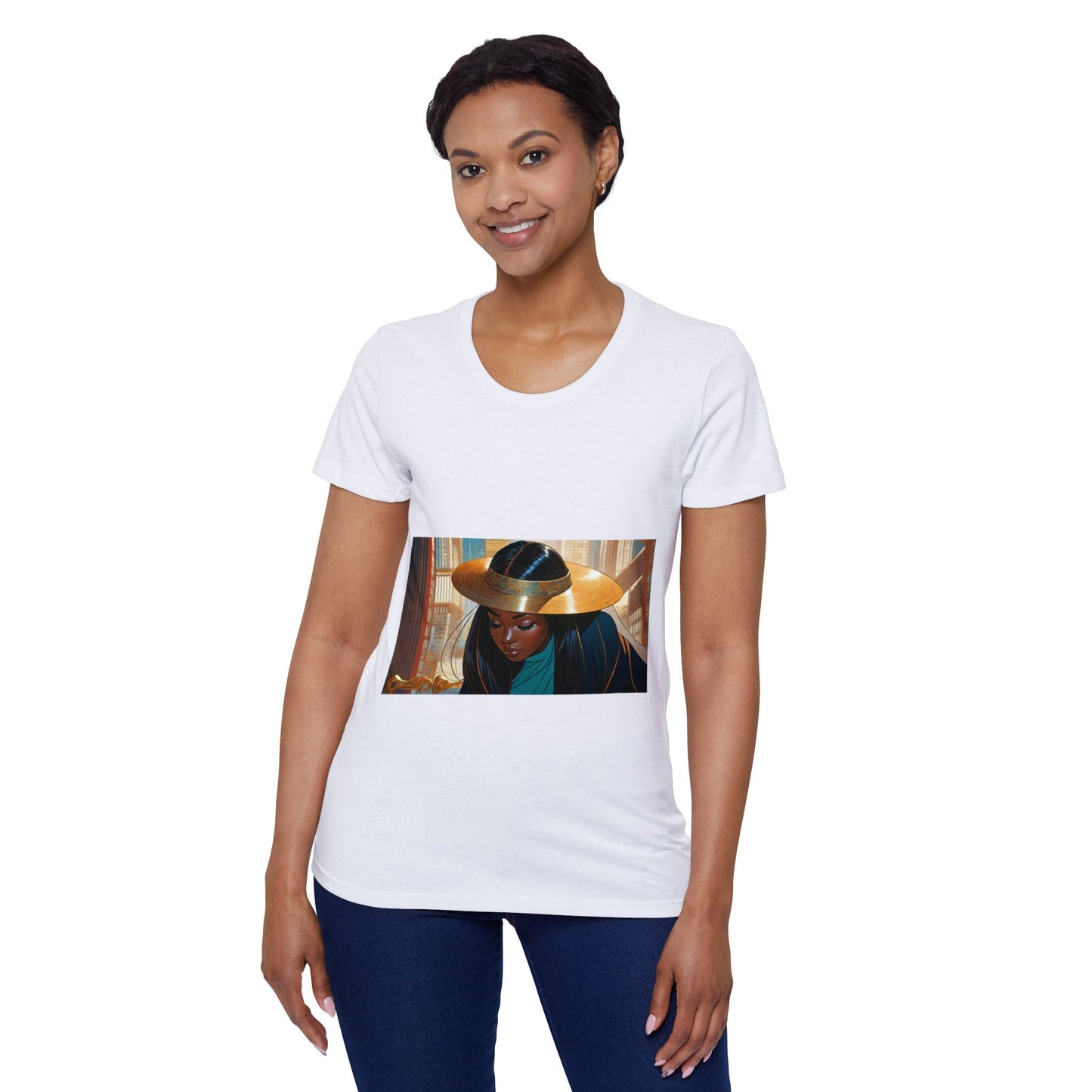 Empowered Women's Organic T-Shirt with Artwork
