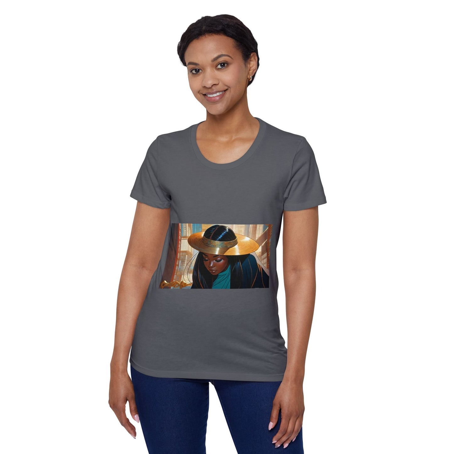 Empowered Women's Organic T-Shirt with Artwork