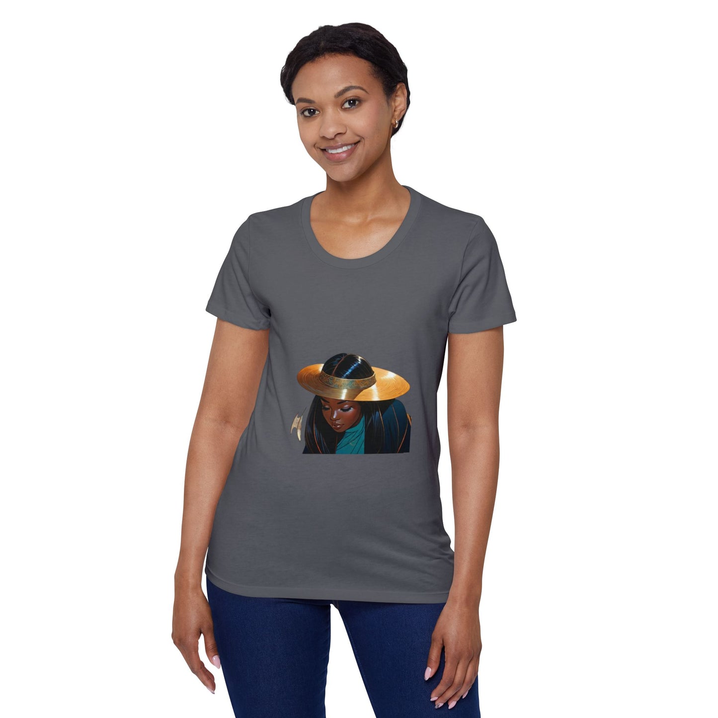Empowered Women Organic T-Shirt - Short Sleeve Art Tee
