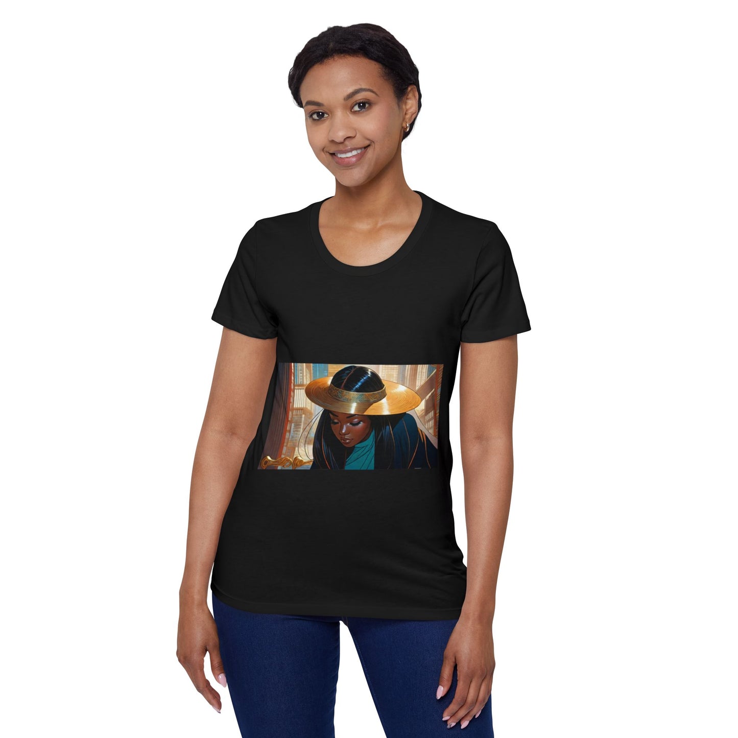 Empowered Women's Organic T-Shirt with Artwork
