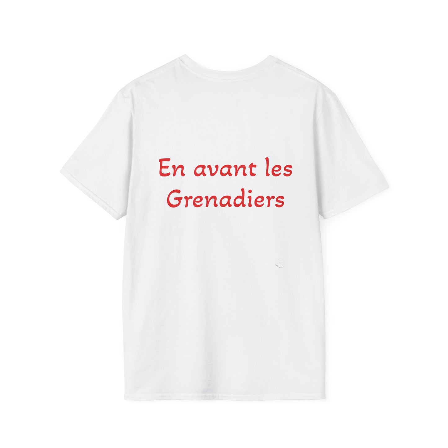 Haiti Flag T-Shirt — "En avant les Grenadiers" Patriotic Tee