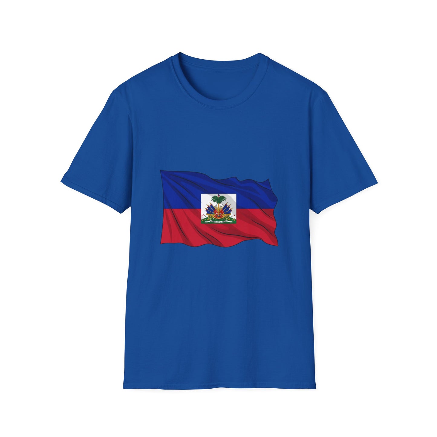 Haiti Flag T-Shirt — "En avant les Grenadiers" Patriotic Tee