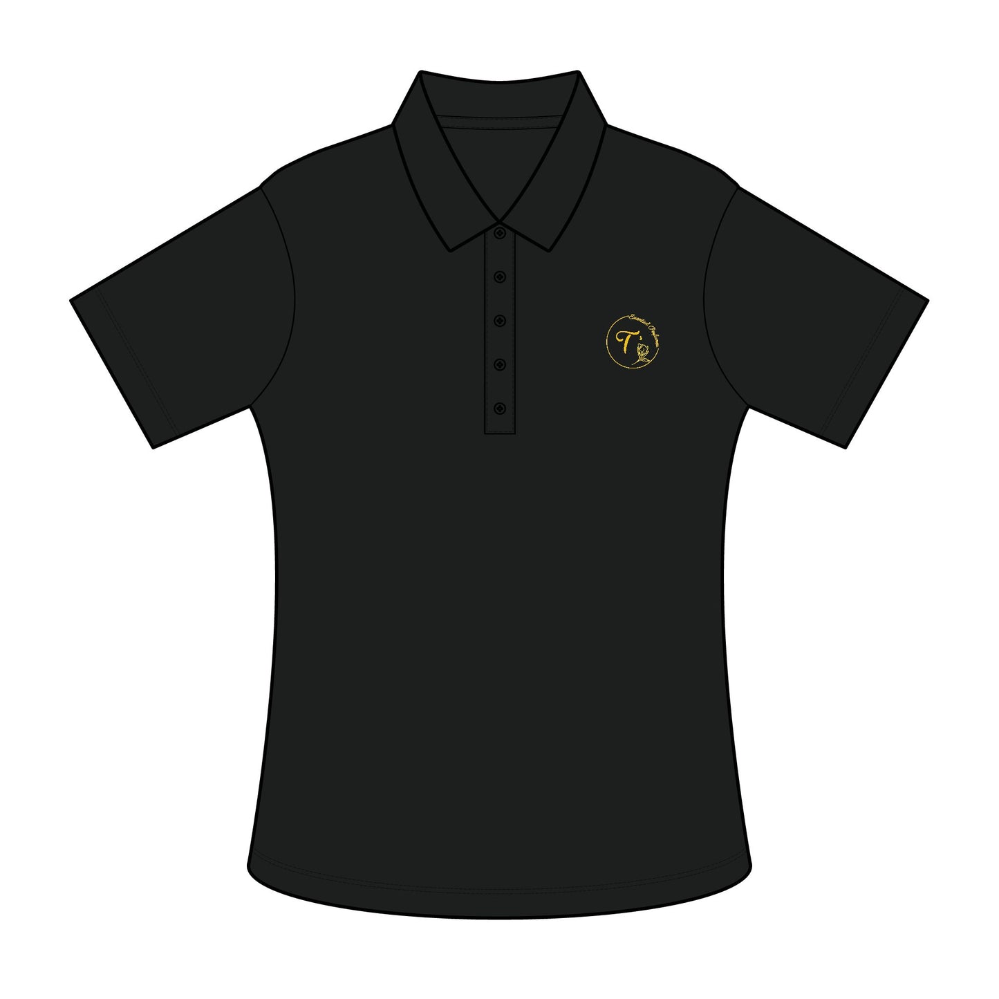 Stylish Women's Pique Blend Polo - Perfect for Casual Outings