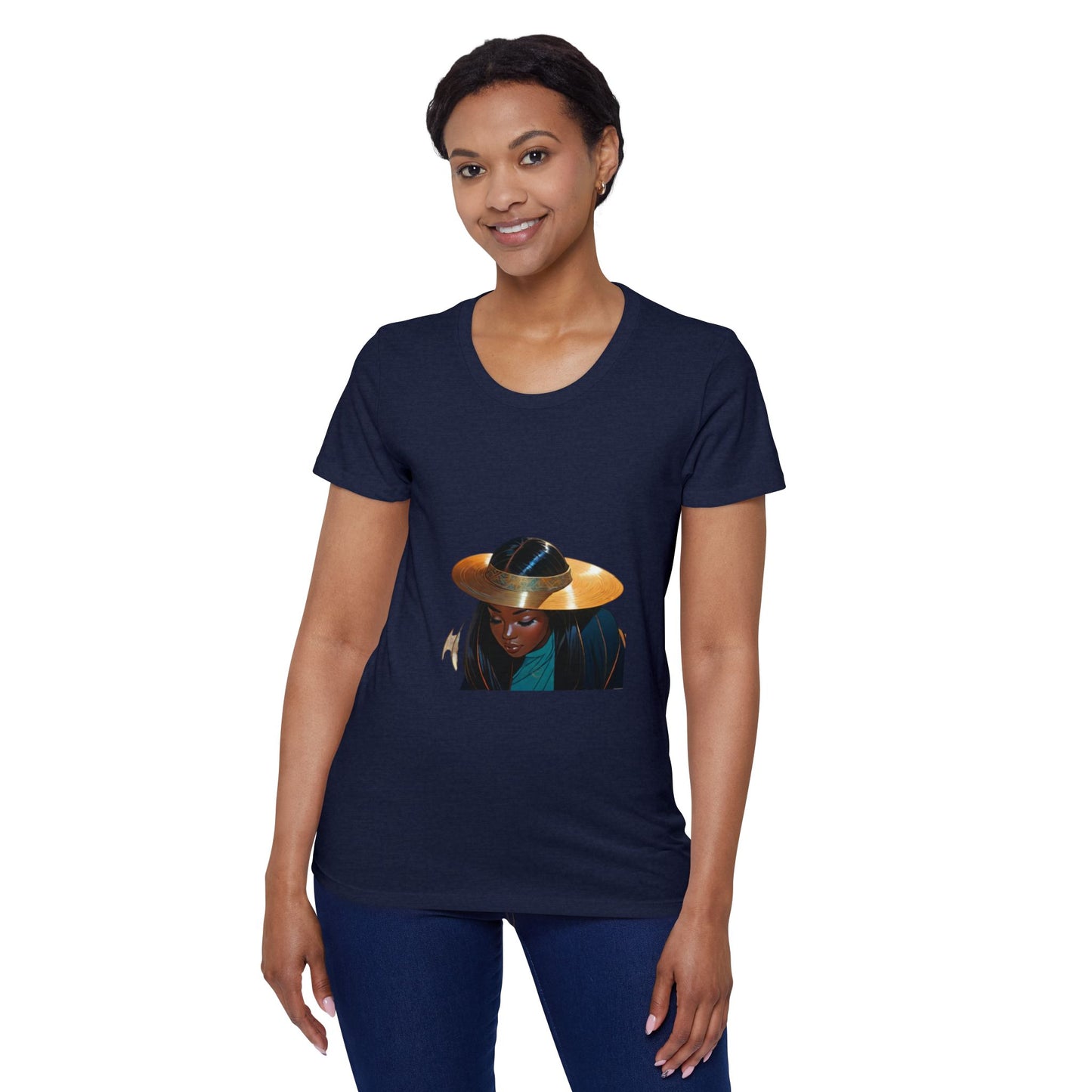 Empowered Women Organic T-Shirt - Short Sleeve Art Tee
