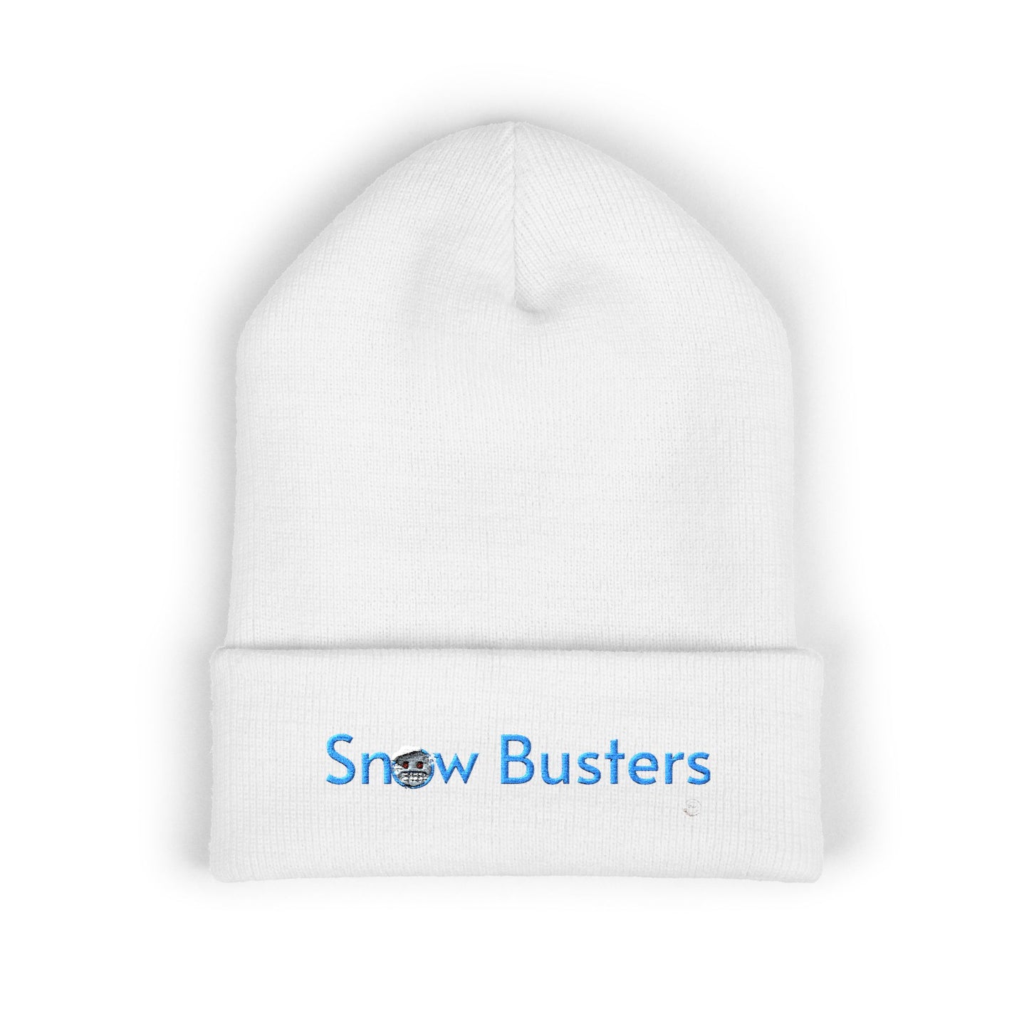 Snow Busters Embroidered Cuffed Beanie — Winter Ski & Snowboard Team Hat