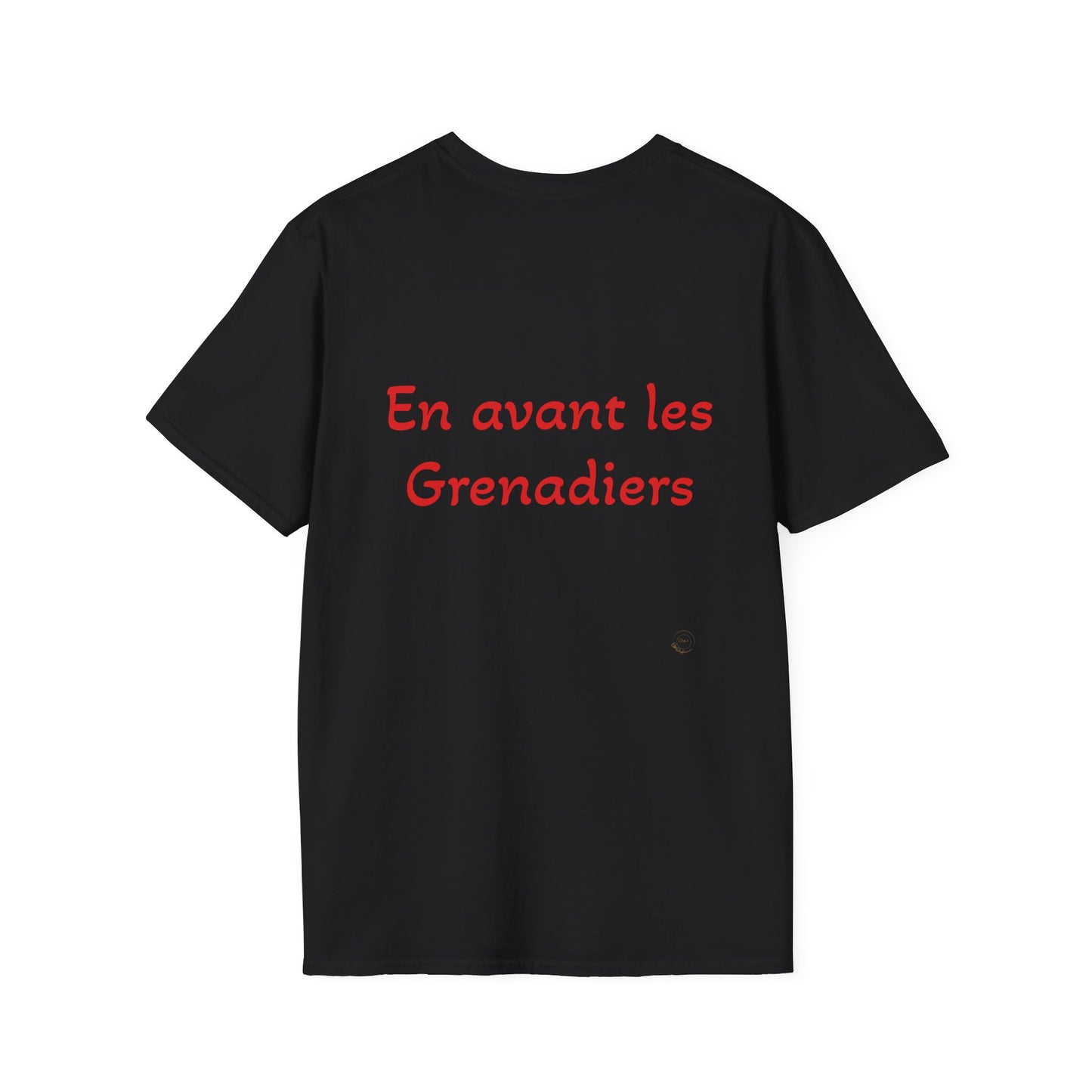 Haiti Flag T-Shirt — "En avant les Grenadiers" Patriotic Tee