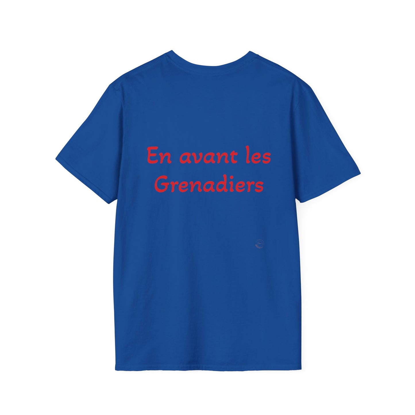 Haiti Flag T-Shirt — "En avant les Grenadiers" Patriotic Tee
