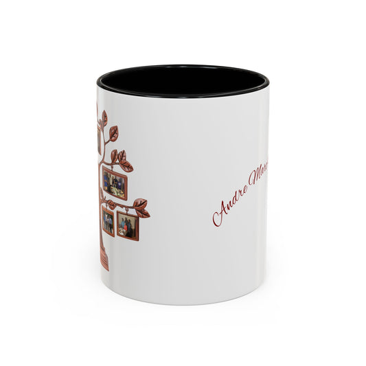 Personalized Accent Coffee Mug for Family Moments, Custom Gift for Coffee Lovers, Unique Housewarming Mug, Perfect for Birthdays, [...]