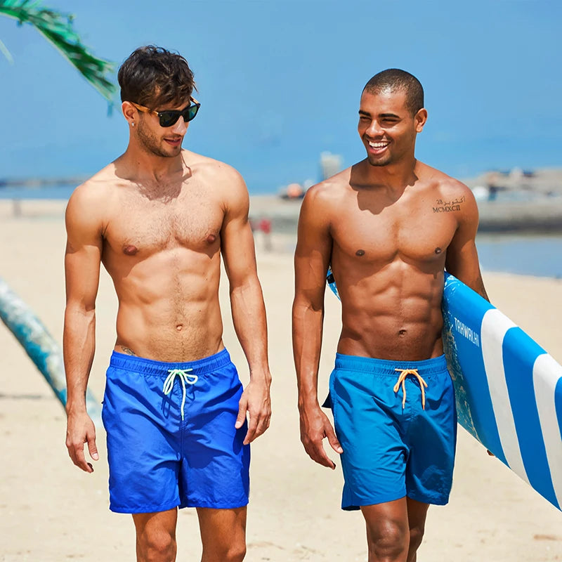 ESCATCH Men's Swim Shorts: Stylish Swimwear for Beach and Sports