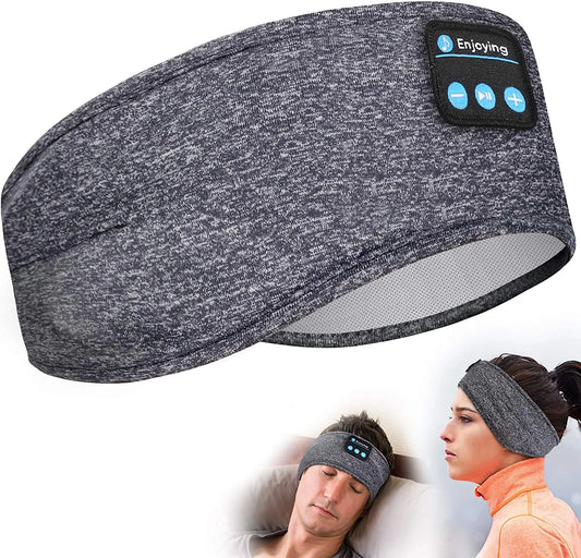 UYYNY Wireless Bluetooth Sleep Headphones - Lightweight Sports Headband with Speakers for Yoga, Jogging, and Travel