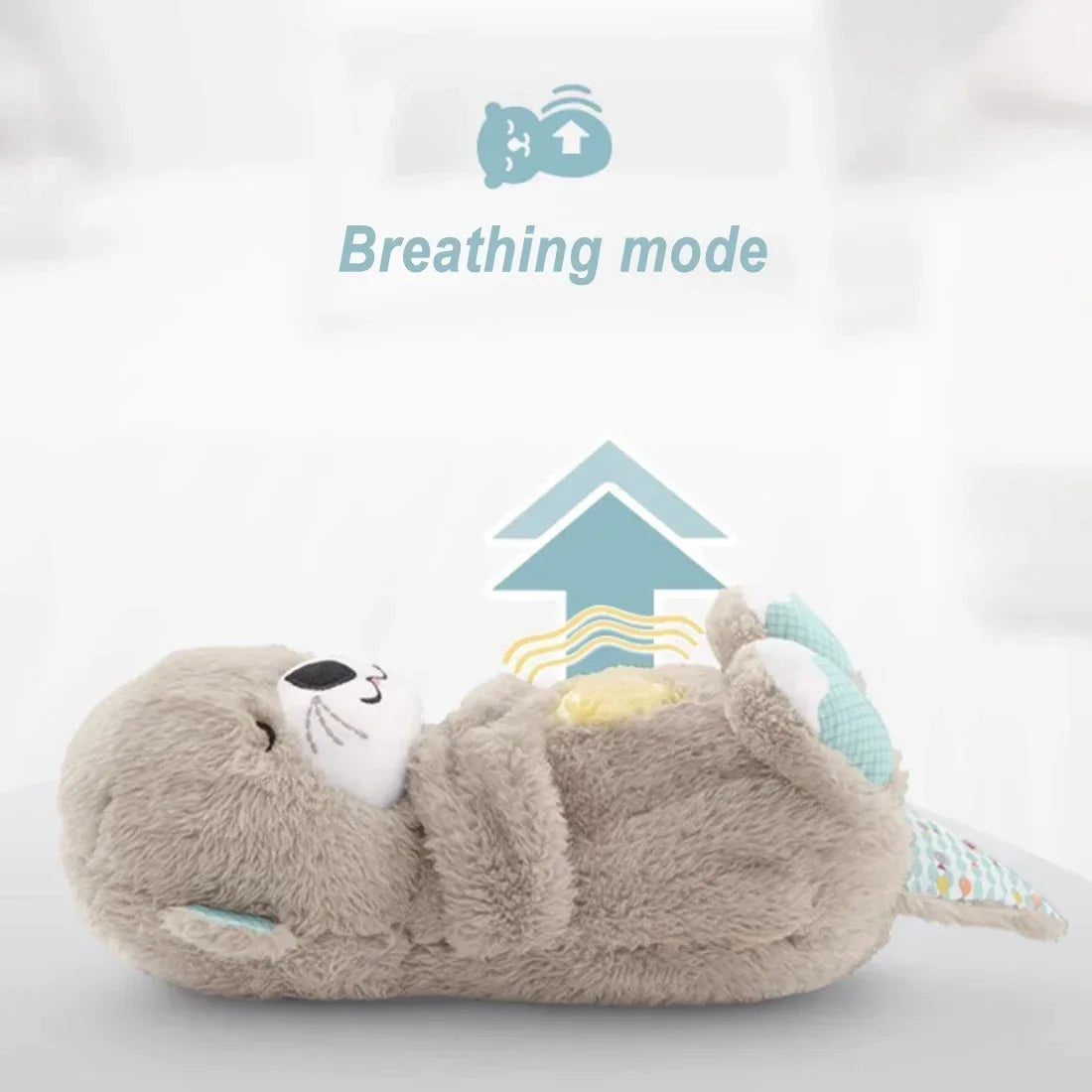 Baby Breathing Bear - Baby Soothing Otter Plush Doll Toy