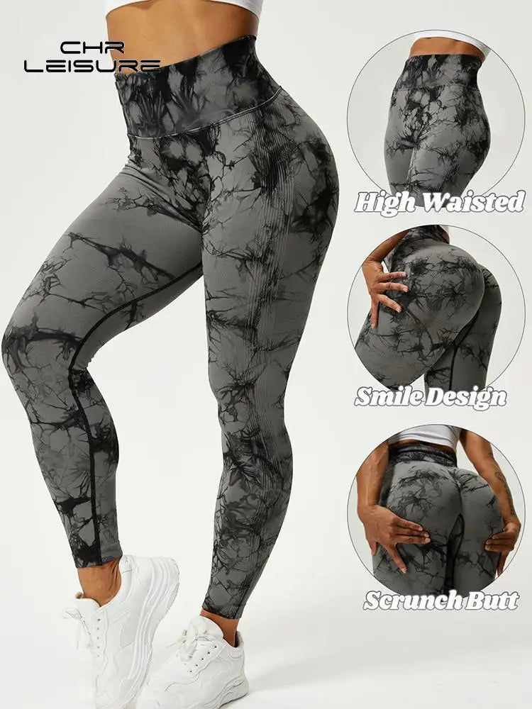 High Waist Leggings Stretch Athletic Women