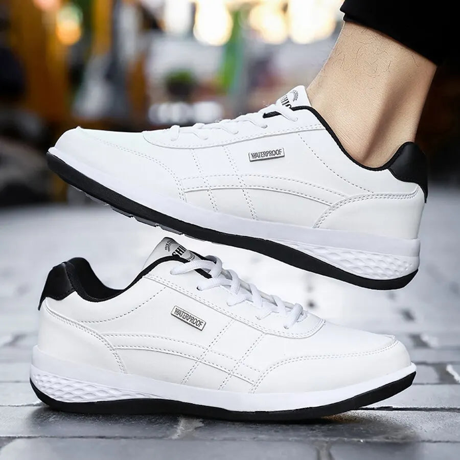 Fashion Casual Shoes Mens Outdoor - Tennis Sneakers Lightweight Comfortable Lace Up - Size Smaller Than Normals for Men