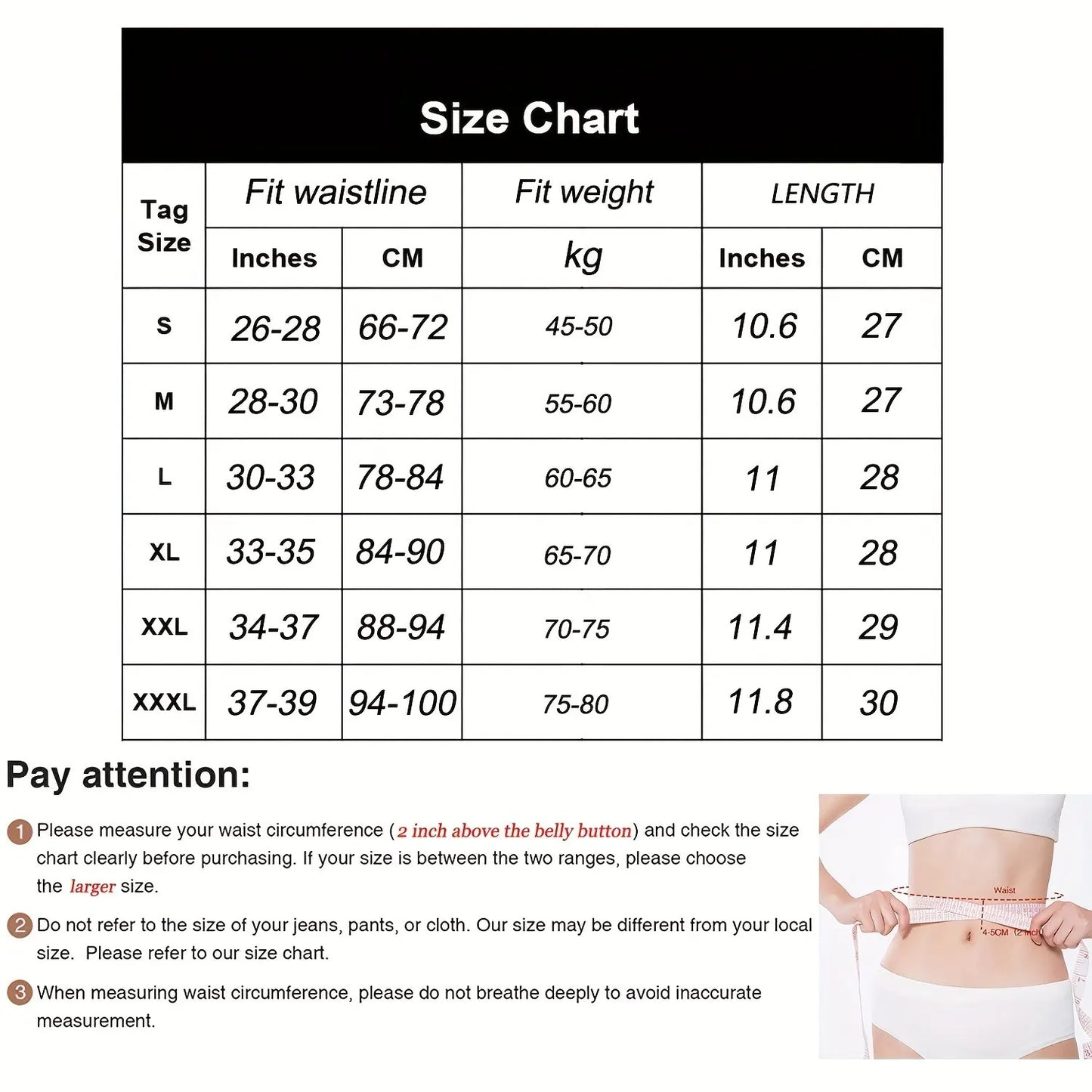 Breathable Neoprene Waist Trainer, Trimmer Belt, Body Shapewear For Women