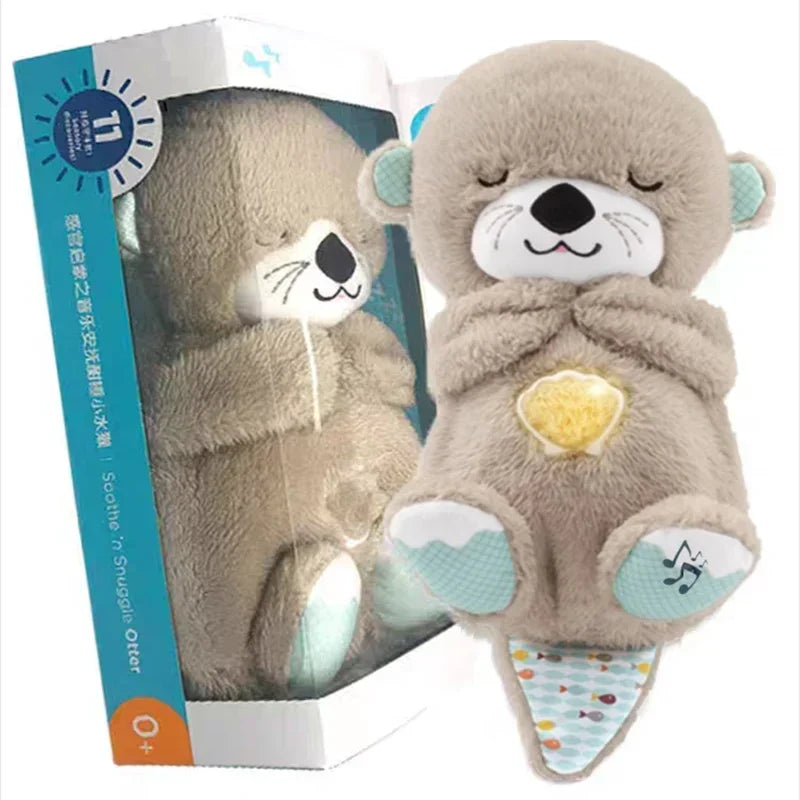 Baby Breathing Bear - Baby Soothing Otter Plush Doll Toy