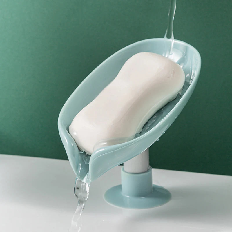 Drain Soap Dish With Suction Cup Sponge Soap Holder