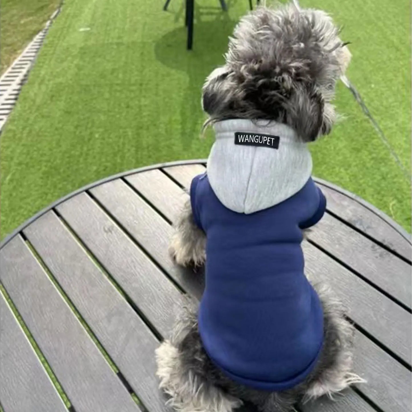 WANGUPET Winter Dog Hoodie – Soft & Warm Sweatshirt for Small and Medium Dogs