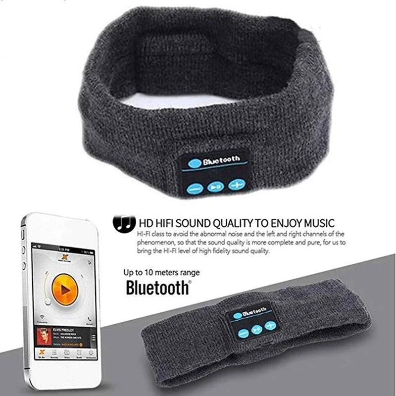 PIJIWAN Bluetooth Sports Headband Earphones