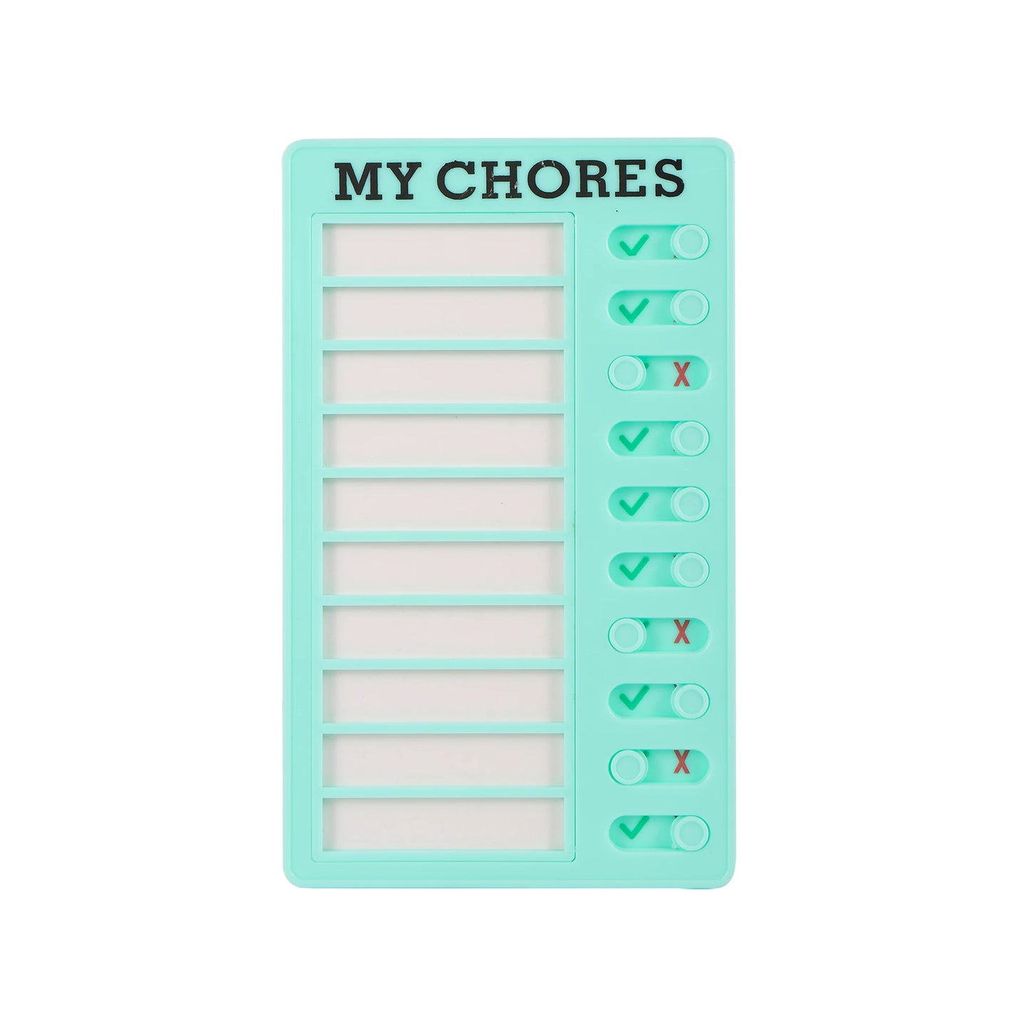 Reusable My Chores Checklist Task Board Daily Schedule Planner Memo Chore Chart Kid Responsibility Behavior Self Discipline Card
