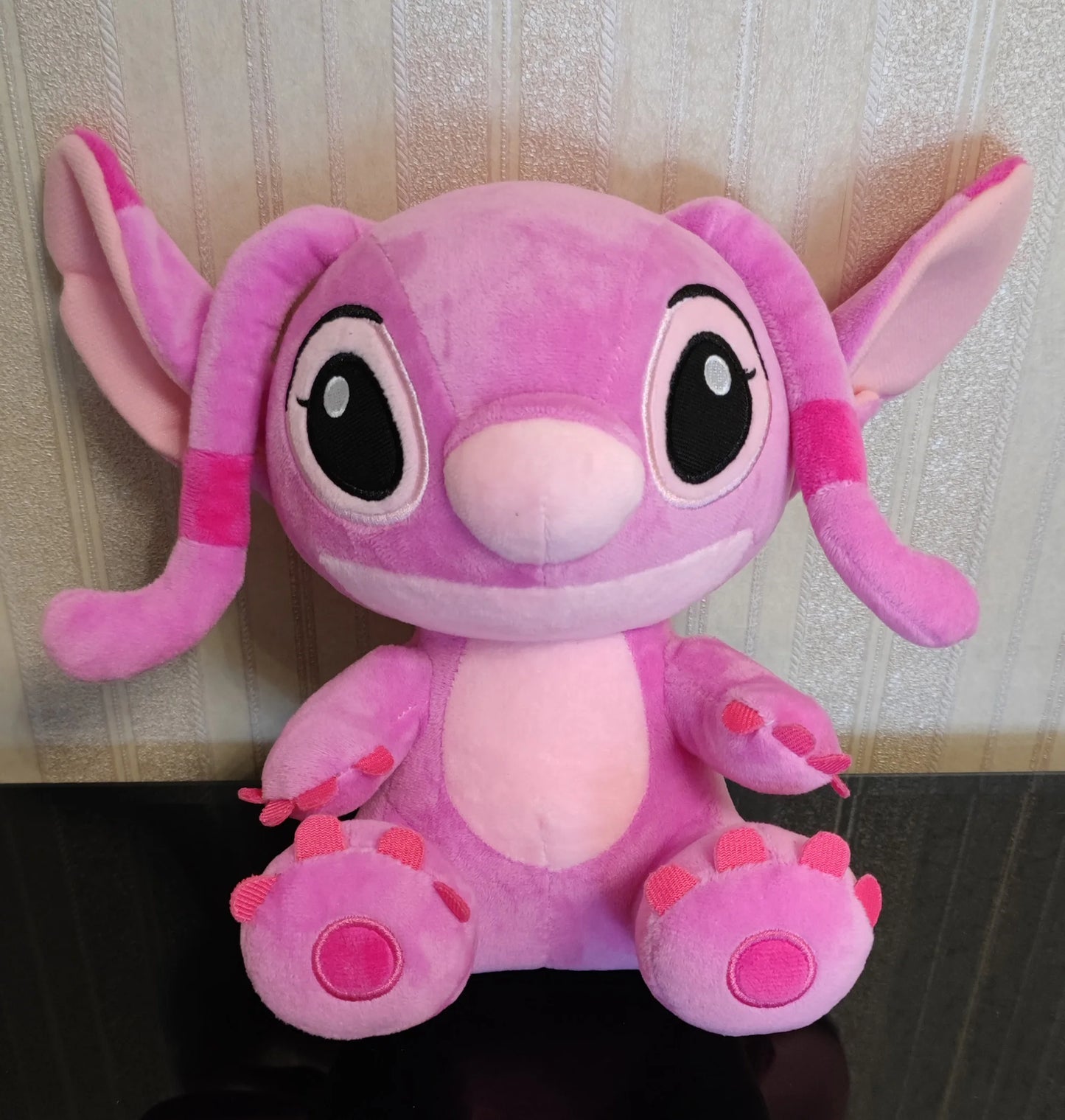 Disney Cartoon Blue Pink Stitch Plush Dolls