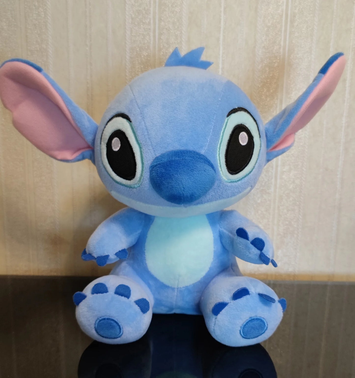 Disney Cartoon Blue Pink Stitch Plush Dolls