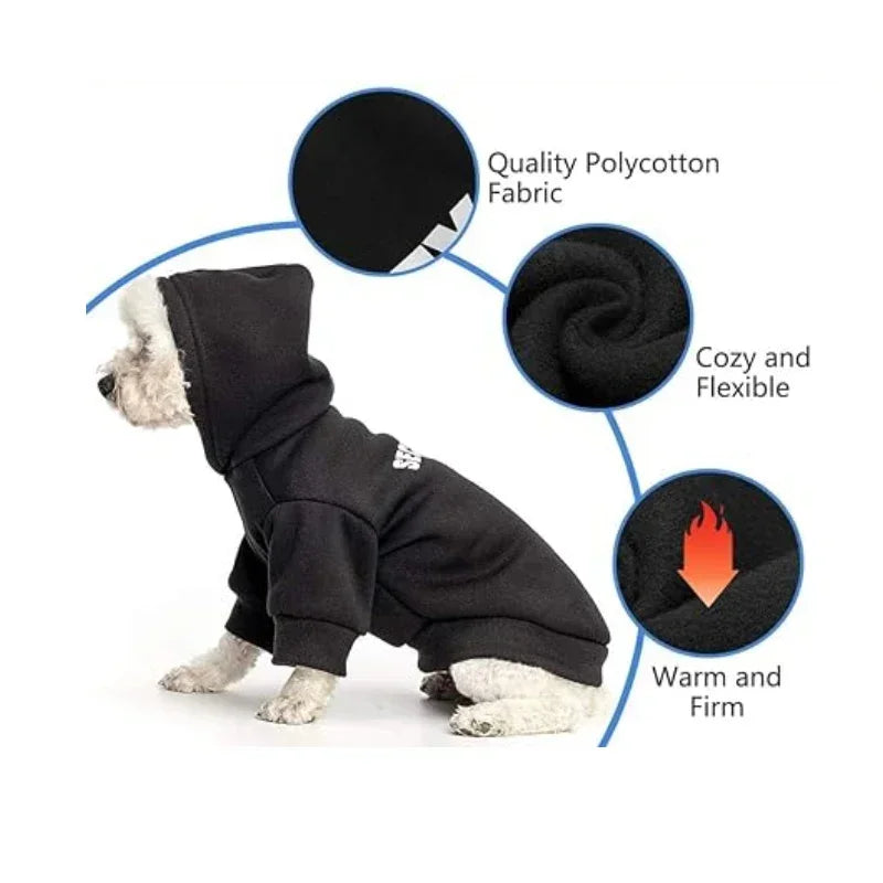 Pet Hoodie for Small & Medium Dogs – French Bulldog, Chihuahua, Pug, and More