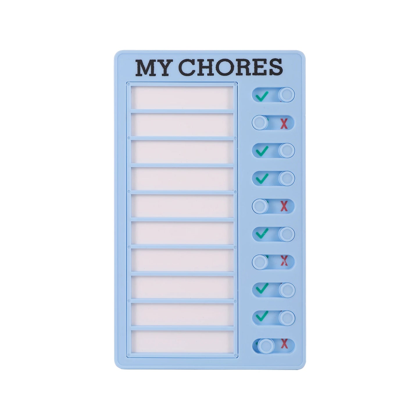 Reusable My Chores Checklist Task Board Daily Schedule Planner Memo Chore Chart Kid Responsibility Behavior Self Discipline Card