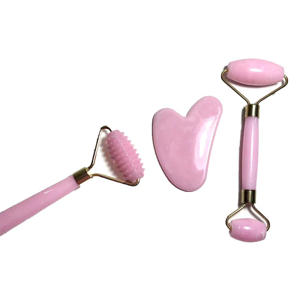 3pcs Set Resin Roller Massager for Face Body