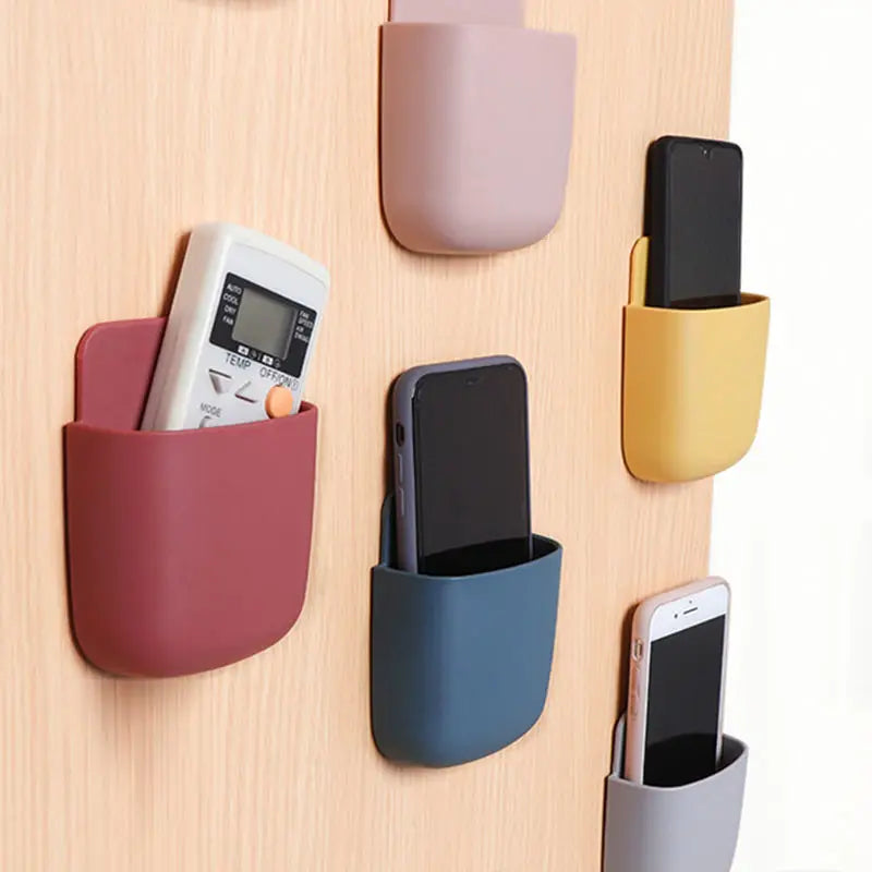 Mobile Phone Remote Control Plug Storage Rack / Bathroom Wall Mounted Toothbrush Storage Box Wholesale