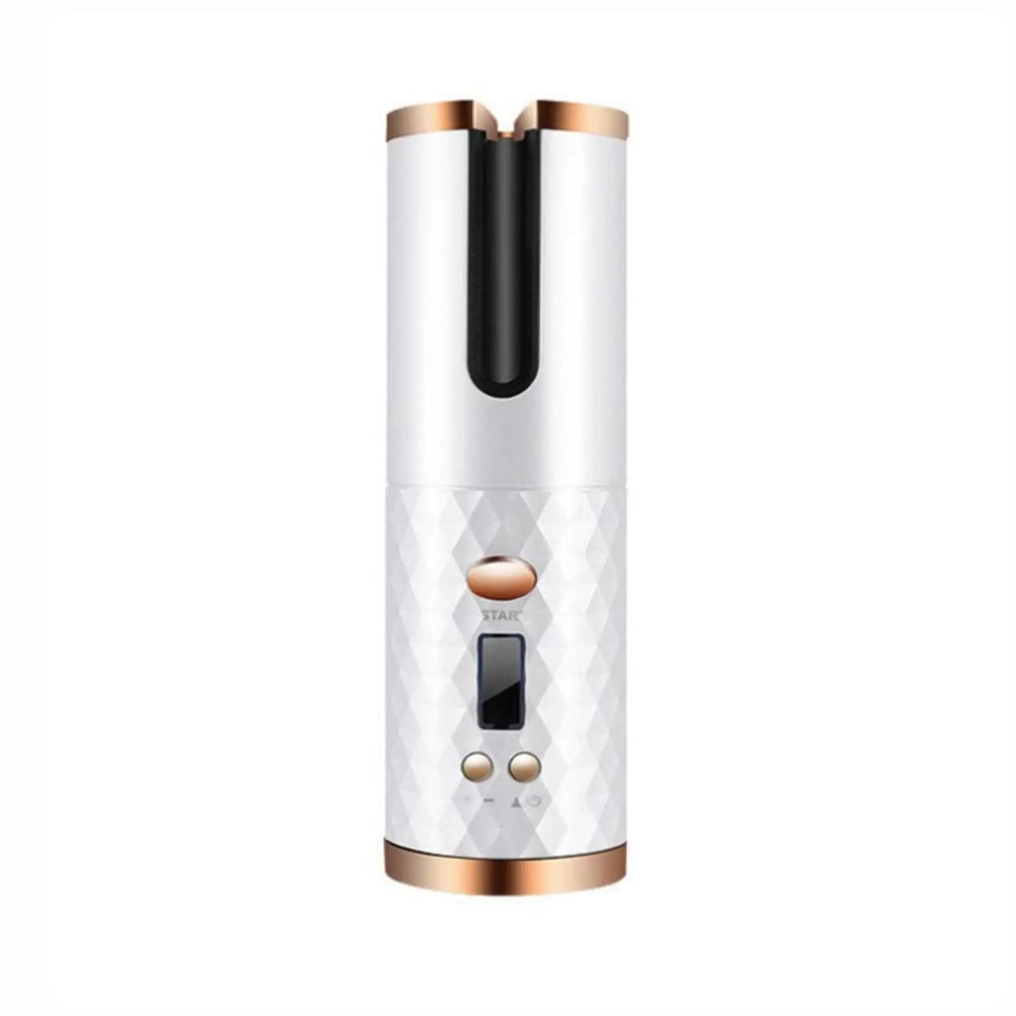Cordless Automatic Hair Curler with LCD Display – 6 Temperature Modes, Rotating Ceramic Barrel for Effortless Waves & Curls