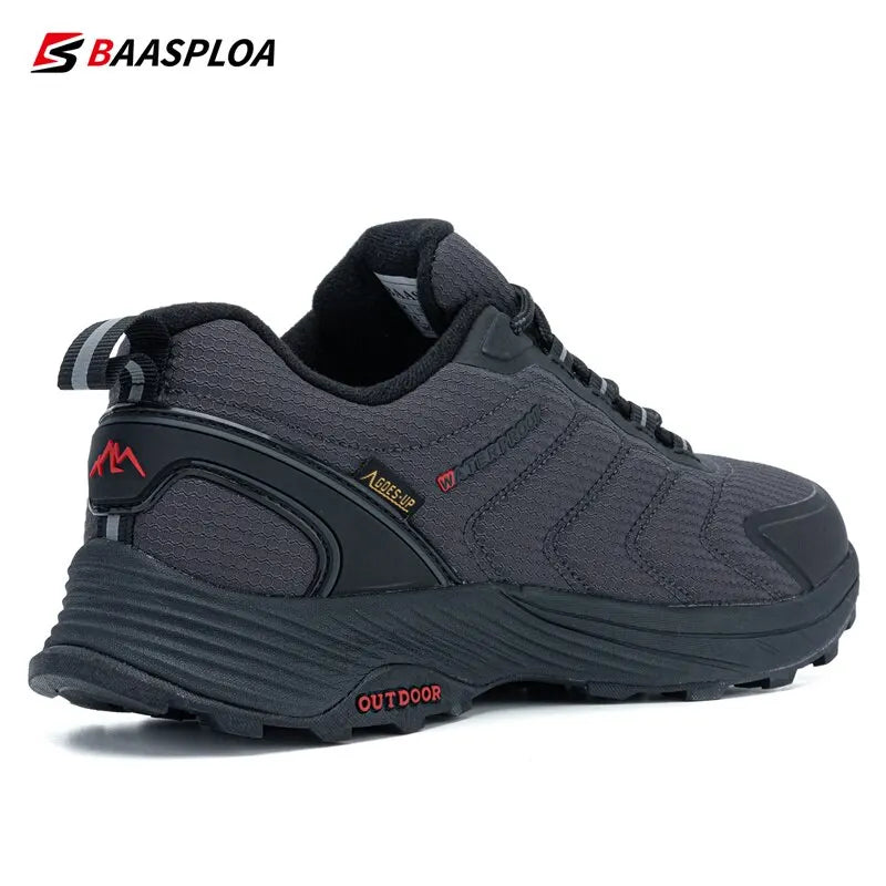 Man Hiking Shoes Wear Resistant Sneakers Non Slip Camping Shoes Men Outdoor Sneaker Spring Autumn Waterproof Shoes