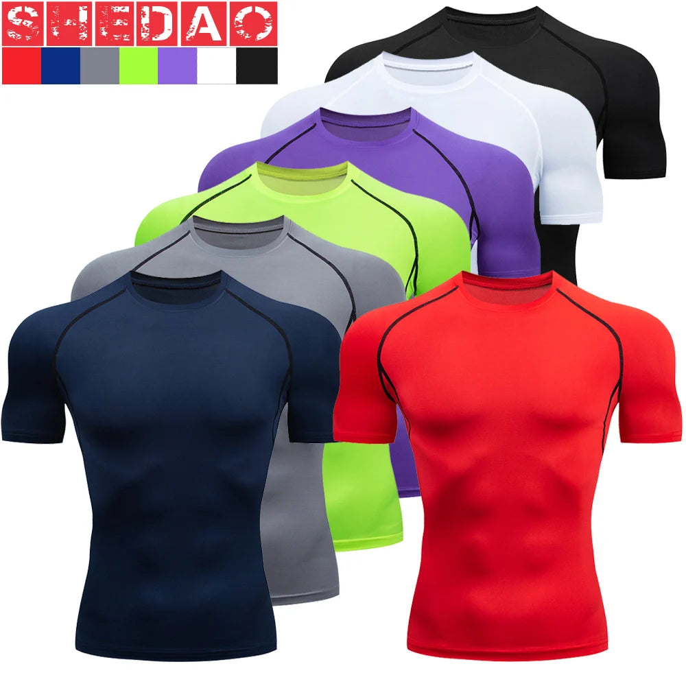 2pcs Men's Compression Sportswear