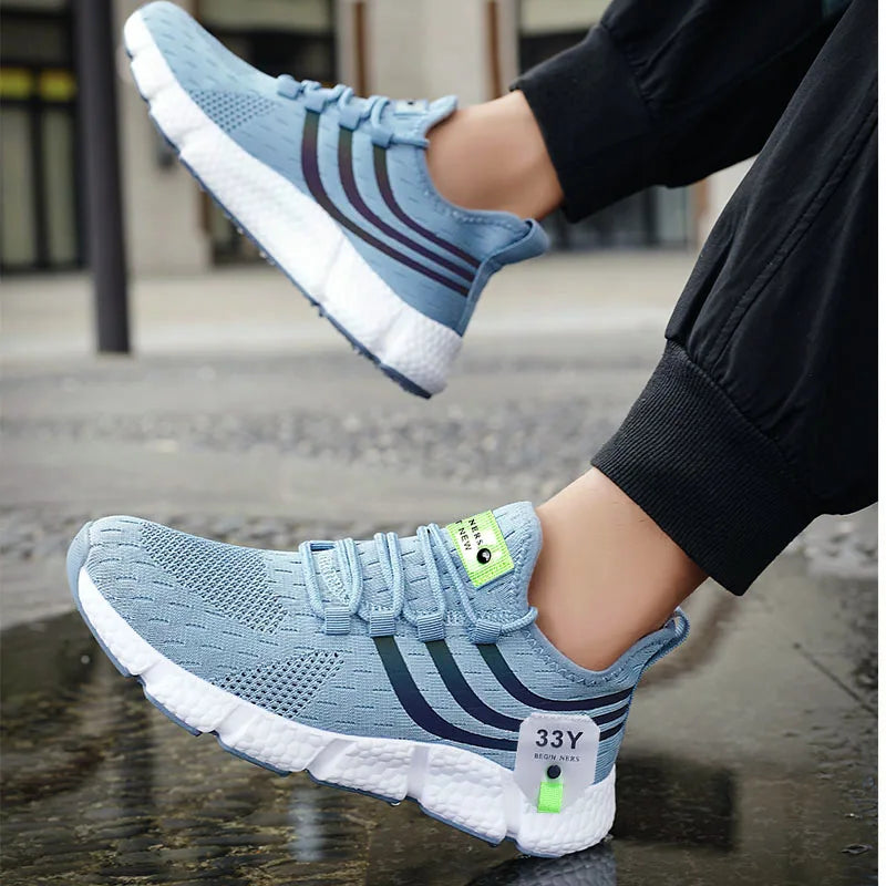 Men Shoes - Breathable Classic Running Sneakers for Man