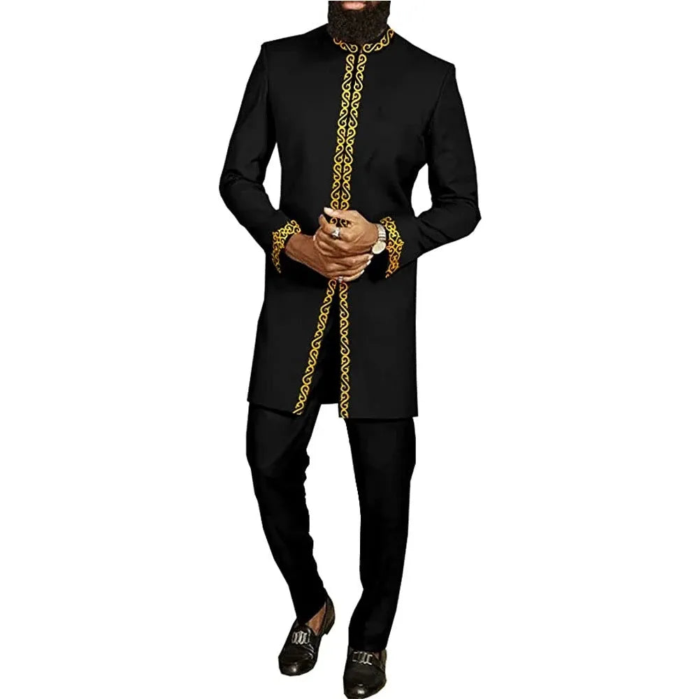 Men's Summer Kaftan 2-Piece Suit – Casual & Comfortable