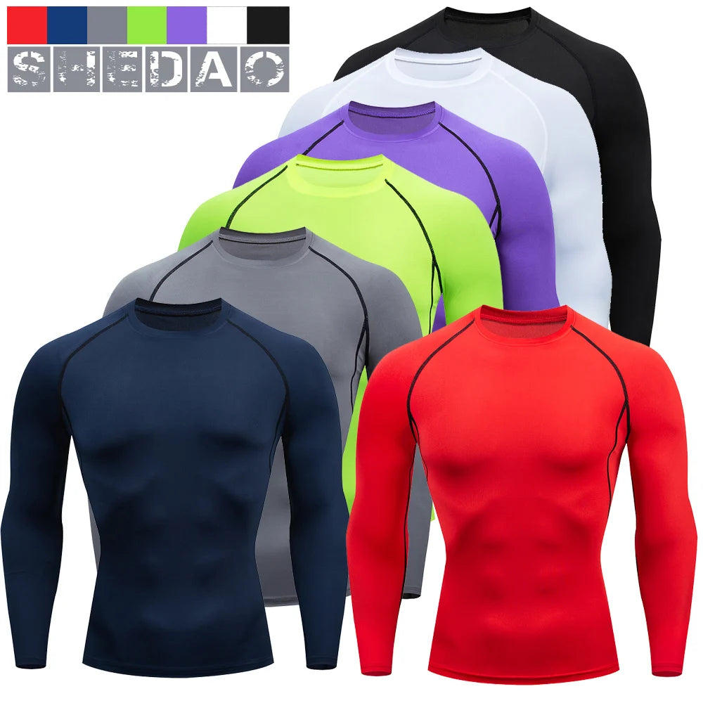 2pcs Men's Compression Sportswear