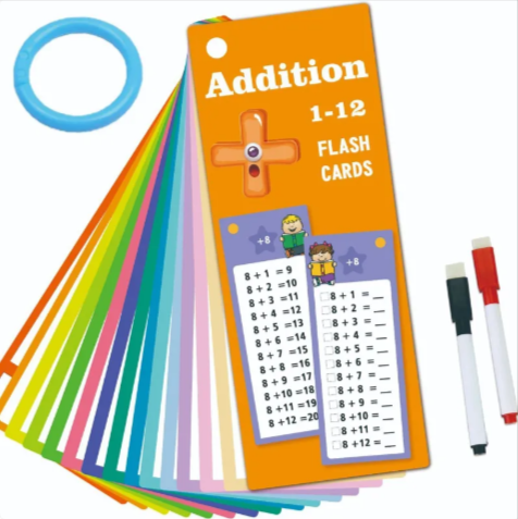 Fiches d'apprentissage des maths réutilisables – Lot de 15 pièces