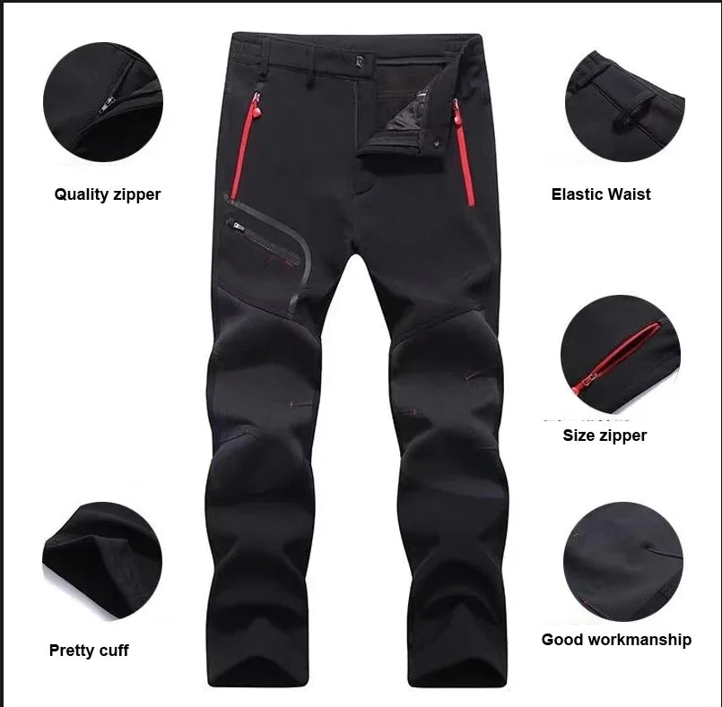 Men Oversized Winter Outdoor Pants