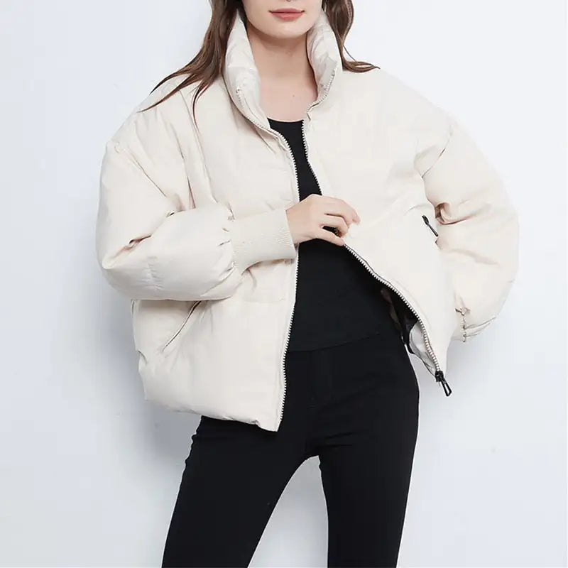 Women Thick Warm Winter Bubble Coats