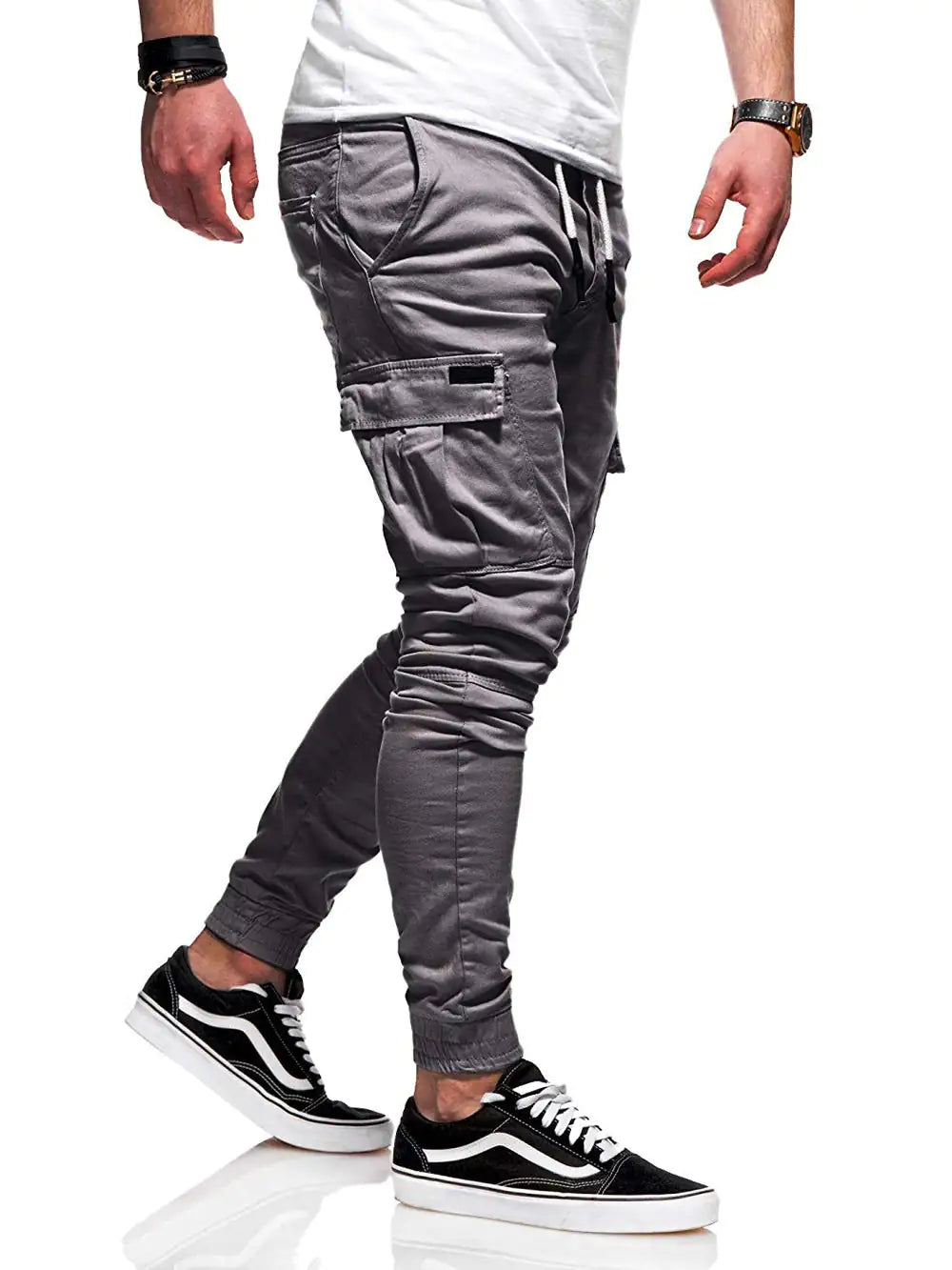 Men Autumn Thin Cotton Casual Pants