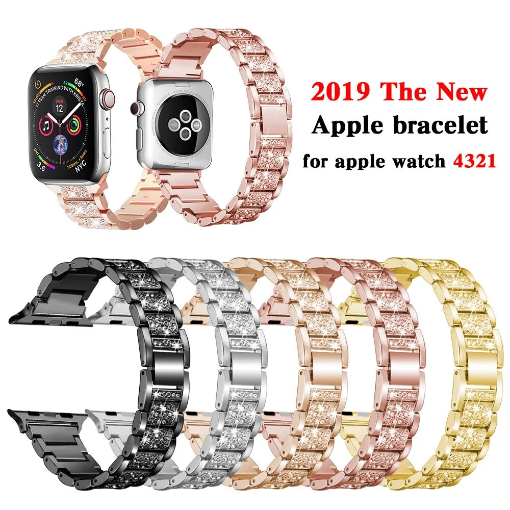 Band Metal Strap For Apple Watches